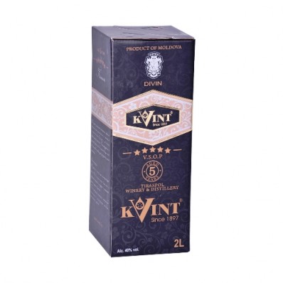 Коньяк Kvint 5 років 2 літри